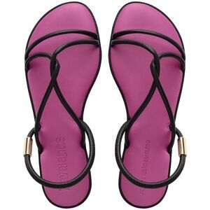 Havaianas Women's Una Manga Sandals purple soil color size 8